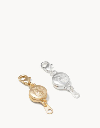 Spartina 449 Easy Magnetic Necklace Clasps Gold and Silver-2 pack