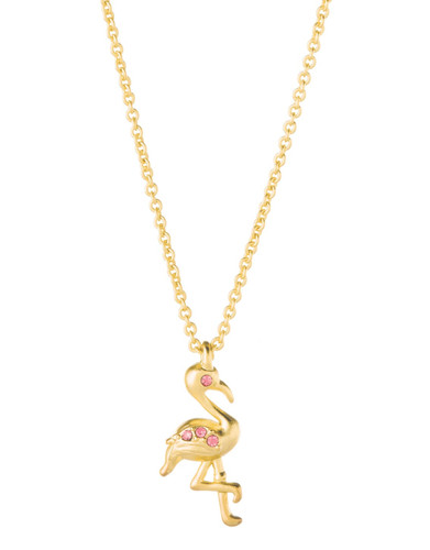 Spartina 449 Sea La Vie Stand Out Flamingo Necklace