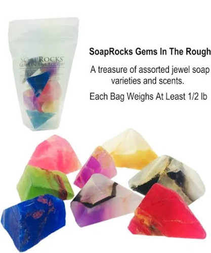 TS Pink SoapRocks® Gem Soap Rock Mini Bar Assortment Pack