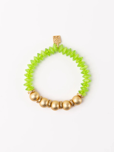Michelle McDowell Luna Gold Color Mix Beaded Bracelet Michelle McDowell Luna Gold Color Mix Beaded Bracelet