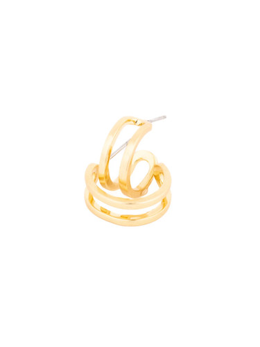 Michelle McDowell Raelynn Small Gold Golden Hour Hoop Earrings Michelle McDowell Raelynn Small Gold Golden Hour Hoop Earrings