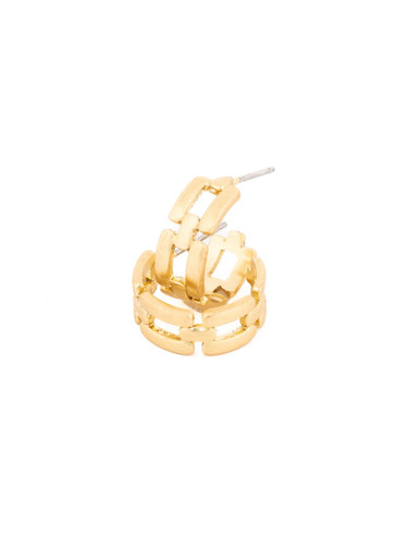 Michelle McDowell Layla Small Gold Golden Hour Hoop Earrings