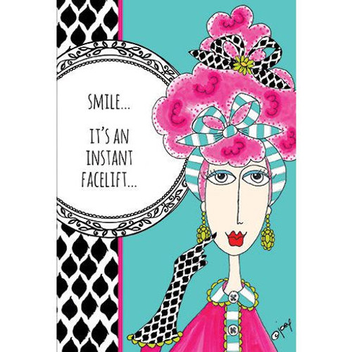 Pictura Smile Instant Facelift Dolly Mamas Birthday Card