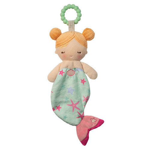 Douglas Baby Cora Plush Mermaid Infant Lil Teether Doll