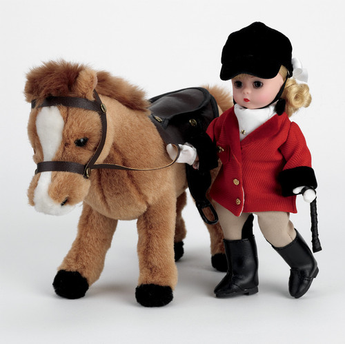Madame Alexander Equestrian Wendy Rider 8" Doll & Plush Horse