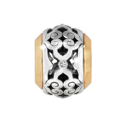 Brighton Intrigue Bead Two Tone Charm Spacer