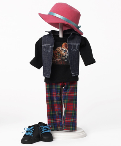 Plaid Pants Outfit with Hat 18" Madame Alexander Doll Clothes Plaid Pants Outfit with Hat 18" Madame Alexander Doll Clothes