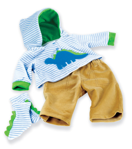 Madame Alexander Dinosaur Hooded Pants Outfit 19" Baby Doll Clothes Madame Alexander Dinosaur Hooded Pants Outfit 19" Baby Doll Clothes