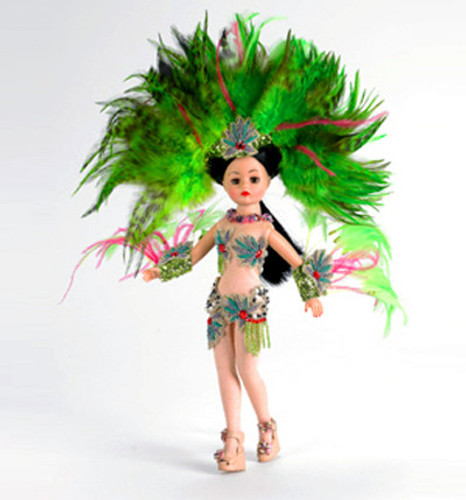Madame Alexander Brazilian Carnival Doll 10" Brazil Doll Madame Alexander Brazilian Carnival Doll 10" Brazil Doll