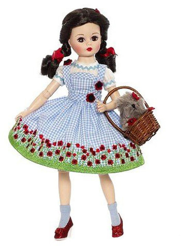Madame Alexander Dorothy In The Poppy Fields With Toto Dog Wizard Of Oz 10" Doll Set Madame Alexander Dorothy In The Poppy Fields With Toto Dog Wizard Of Oz 10" Doll Set