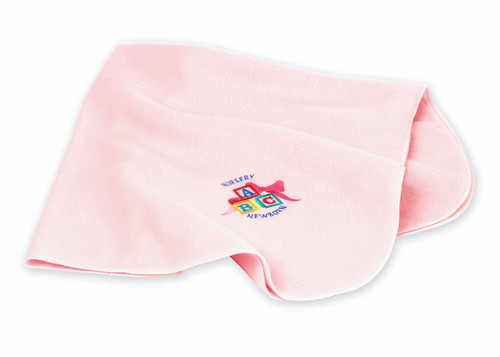 Madame Alexander Newborn Nursery Baby Doll Pink Blanket