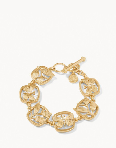 Spartina 449 Monarch Butterfly Gold Link Bracelet