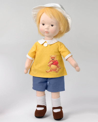 Madame Alexander Christopher Robin 18" Cloth Winnie The Pooh Bear Doll