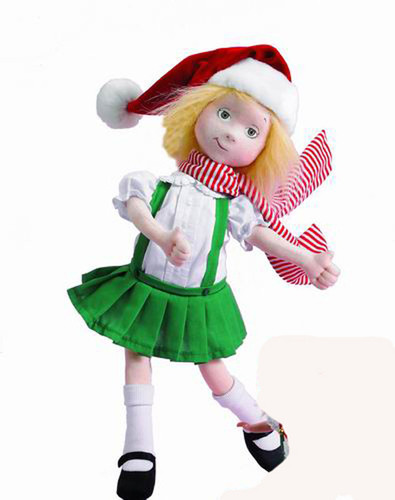 Madame Alexander Eloise 18" Molded Face Cloth Christmas Holiday Doll