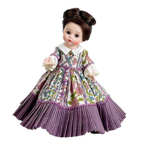 Madame Alexander Meg Purple Ruffle Gown Little Women 8" Doll Madame Alexander Meg Purple Ruffle Gown Little Women 8" Doll