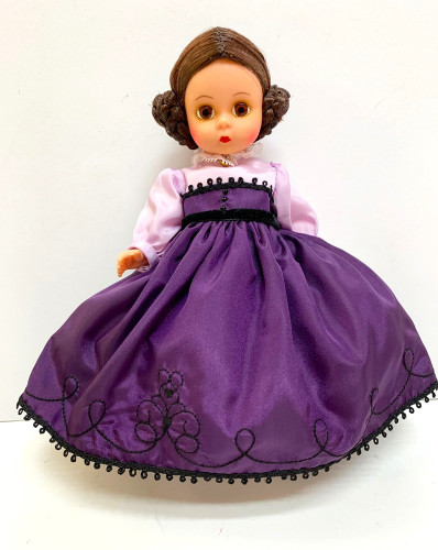 Madame Alexander Meg Purple Taffeta Gown Little Women 8" Doll Madame Alexander Meg Purple Taffeta Gown Little Women 8" Doll