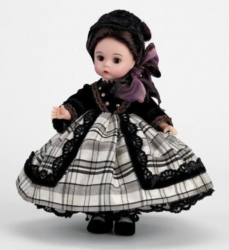 Madame Alexander Marmee Black & White Gown Little Women Limited Edition 8" Doll Madame Alexander Marmee Black & White Gown Little Women Limited Edition 8" Doll