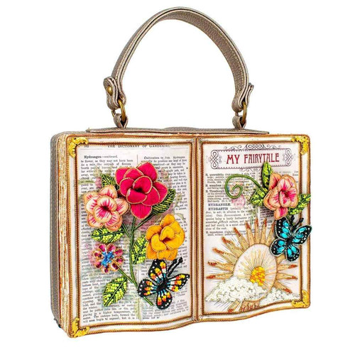 Mary Frances Fairytales Book Top-Handle Hand Bag Purses