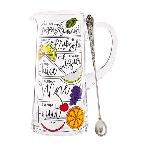 Mud Pie Sangria Ingredients Drink Pitcher