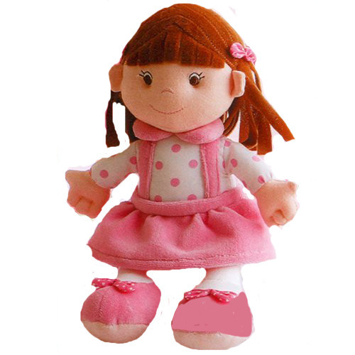 Aurora My Dolly Olivia Brunette Hair Cloth Doll