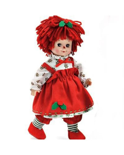 Madame Alexander Raggedy Ann Christmas Holiday 8" Doll Madame Alexander Raggedy Ann Christmas Holiday 8" Doll