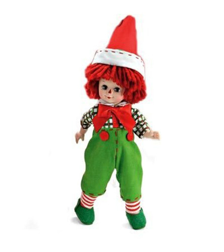 Madame Alexander Raggedy Andy Christmas Holiday 8" Doll