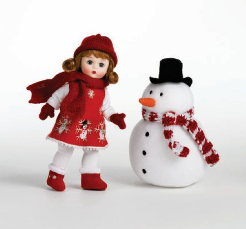 Madame Alexander Wendy Builds A Snowman 8" Doll Set