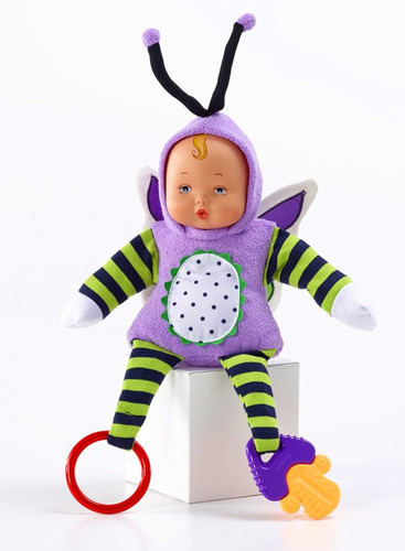 Madame Alexander Papillon Purple Butterfly Rattle Squeak Crinkle Infant Baby Doll Madame Alexander Papillon Purple Butterfly Rattle Squeak Crinkle Infant Baby Doll