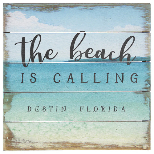 Sincere Surroundings The Beach Is Calling Boynton Beach Wood Slat Sign Sincere Surroundings The Beach Is Calling Boynton Beach Wood Slat Sign