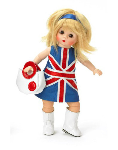 Madame Alexander British Mod England Great Britain Girl 8" Doll Madame Alexander British Mod England Great Britain Girl 8" Doll
