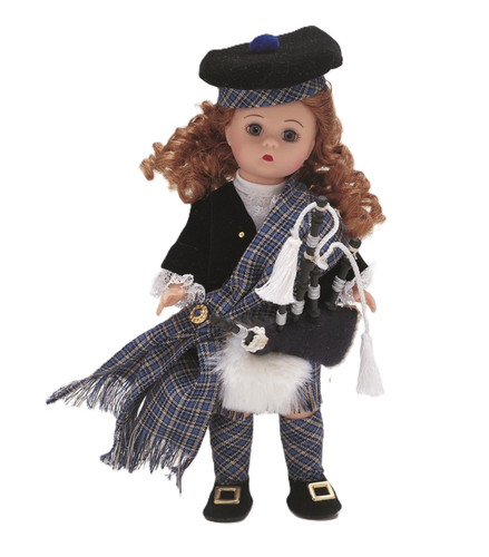 Madame Alexander Scotland Scottish In Blue Girl 8" Doll Madame Alexander Scotland Scottish In Blue Girl 8" Doll