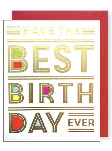 Have The Best Birthday Card