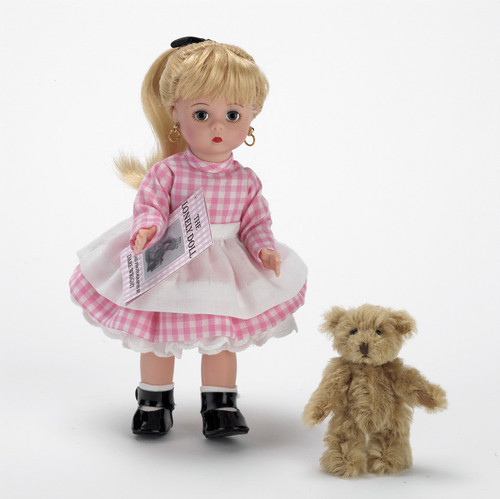 Madame Alexander Edith The Lonely 8" Doll and Stuffed Bear