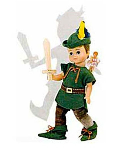 Madame Alexander Peter Pan Shadow 8" Doll and Mini Tinkerbelle Set