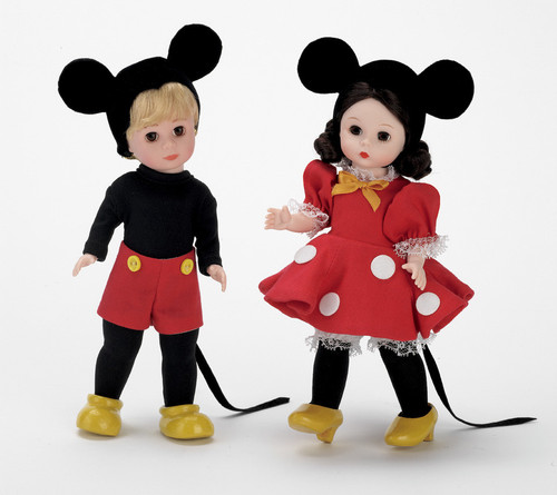 Madame Alexander Mickey and Minnie Mouse 8" Doll Set Madame Alexander Mickey and Minnie Mouse 8" Doll Set
