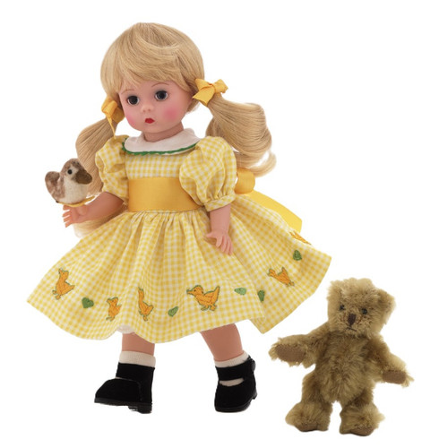 Madame Alexander Edith and the Duckling Lonely 8" Doll and Stuffed Bear & Duck Madame Alexander Edith and the Duckling Lonely 8" Doll and Stuffed Bear & Duck