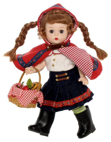 Madame Alexander Red Riding Hood 8" Doll With Basket Madame Alexander Red Riding Hood 8" Doll With Basket