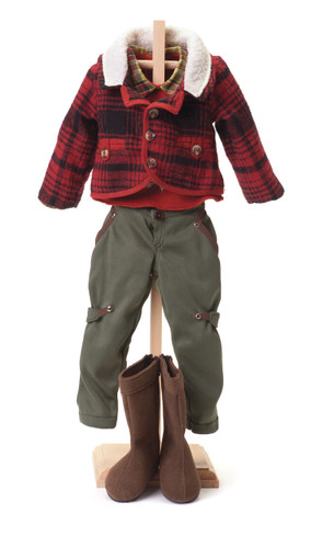 Madame Alexander Sonja Hartmann Tina Winter Jacket Pants & Boots Clothes Set 18" Doll