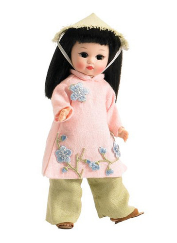Madame Alexander Vietnam Vietnamese Girl 8" Doll Madame Alexander Vietnam Vietnamese Girl 8" Doll