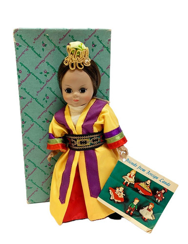 Madame Alexander Korea Korean Girl 1969 Original Vintage Bent-Knee 8" Doll Madame Alexander Korea Korean Girl 1969 Original Vintage Bent-Knee 8" Doll