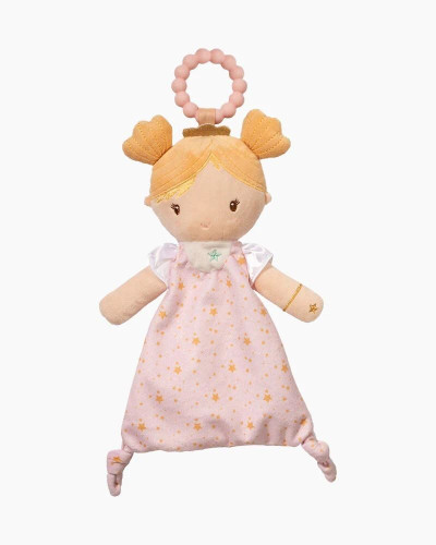 Douglas Baby Plush Pink Princess Infant Lil SShlumpie Teether Doll Douglas Baby Plush Pink Princess Infant Lil SShlumpie Teether Doll