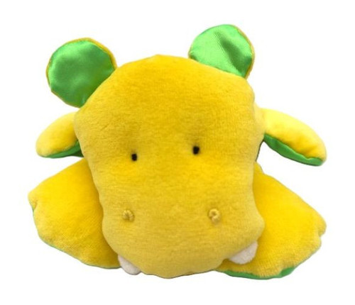 Baby Gund Plush Yellow Hippo Toy