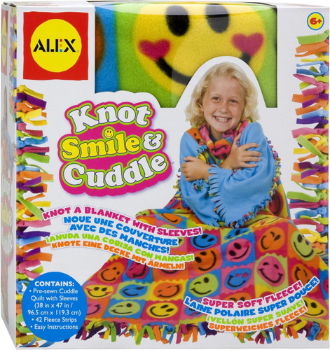 Alex Toys Knot Smile and Cuddle Soft Fleece Craft Kit