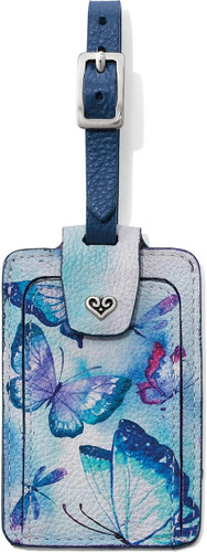 Brighton Belle Jardin Leather Luggage Tag