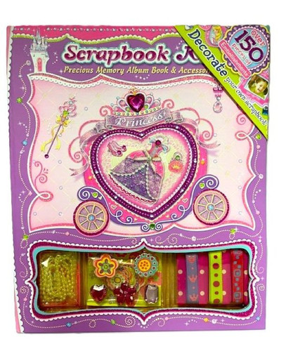 Pecoware Pink Princess Scrapbook Craft Kit