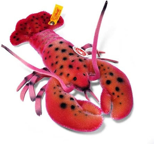 Steiff Crabby Hummer Stuffed Red Mohair Lobster