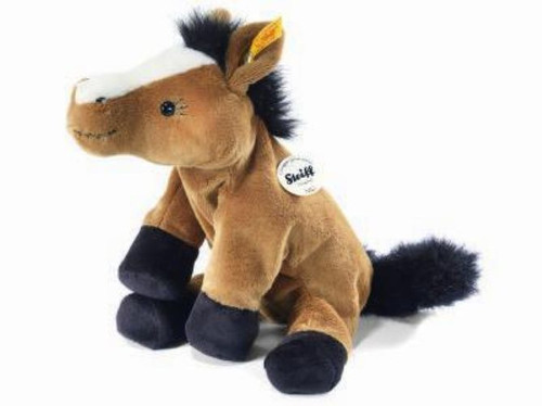 Steiff Niki Brown Soft Plush Stuffed Floppy Horse
