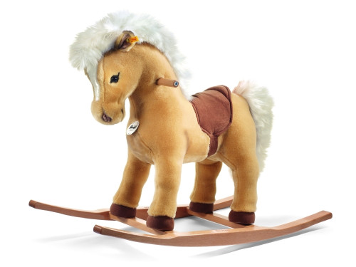 Steiff Franzi Stuffed Blonde Rocking Pony Horse