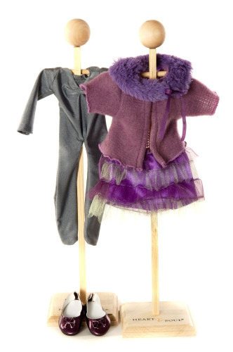 Madame Alexander Sonja Hartmann Olivia Purple Clothes Set 18" Doll