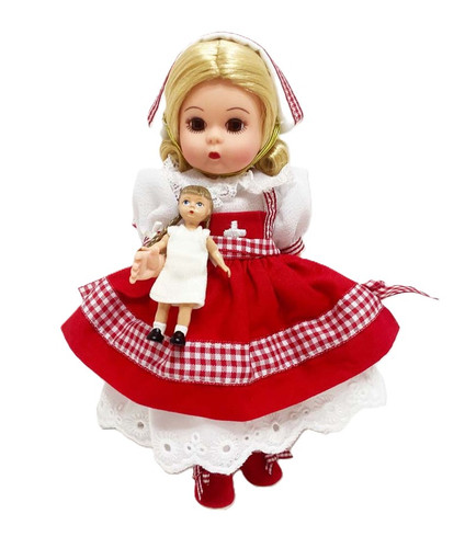Madame Alexander Doll Hospital Nurse 8" Doll with Miniature Doll Madame Alexander Doll Hospital Nurse 8" Doll with Miniature Doll